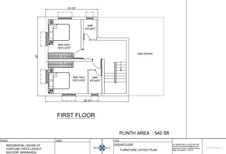 Kavoor 2Plan First Floor