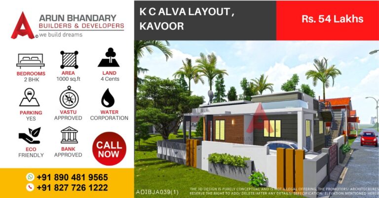 KAVOOR K C LAYOUT-54 LAKHS