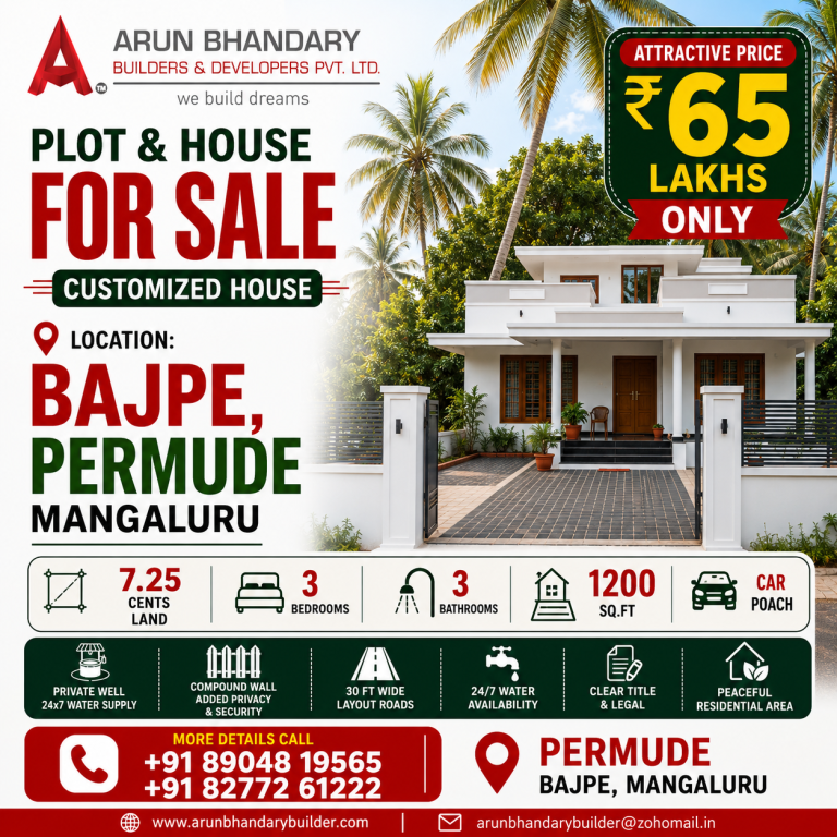 Permude 7.25 cents 65 Lakhs