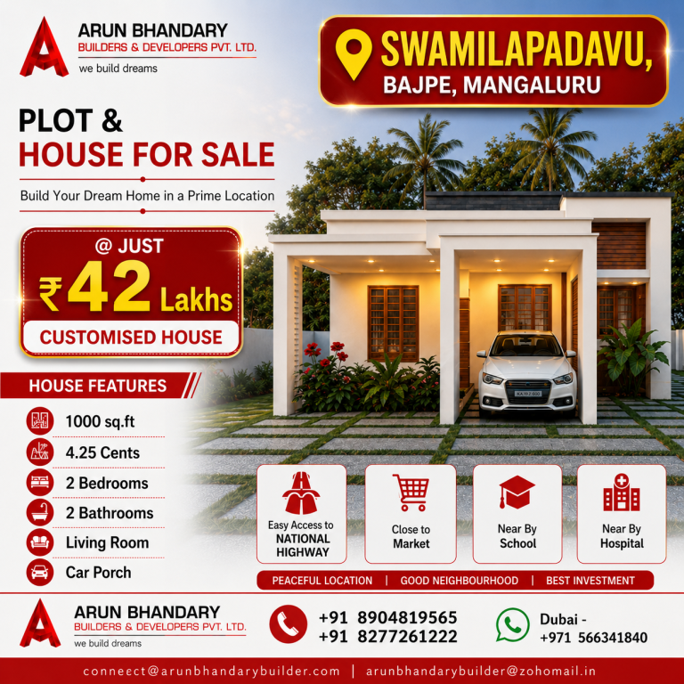 Swamilapadavu bajpe 4.25 Cents 42 Lakhs